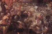 Jacopo Tintoretto Die Schlacht am Taro Sweden oil painting artist